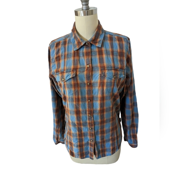 Woolrich Button Down Plaid Shirt - Picture 1 of 9